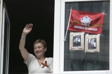 Омичи принимают участие во всероссийской акции «Окна Победы»