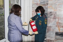 Сотрудники МЧС проверили все избирательные участки