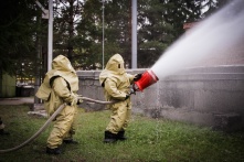 Учебная тревога. В Омске ликвидировали «разлив нефтепродуктов»