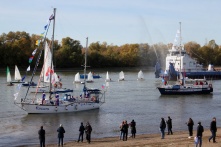 Яхта «Сибирь» через 15 месяцев кругосветного путешествия вернулась в Омск