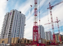 В Омске упали объемы строительства жилья