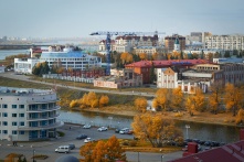 Осень продолжает радовать омичей