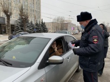 Сотрудники полиции провели профилактическую акцию «Объединимся в борьбе против коррупции!»