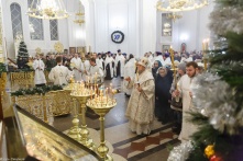 Православные отмечают Крещение Господне