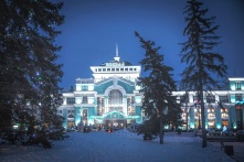 Омскую область вместе с морозами накроют снегопады и сильный ветер