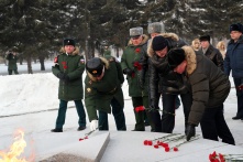 В Омске прошли памятные мероприятия, посвященные Дню защитника Отечества