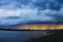 На Омск идет огромный циклон с похолоданием