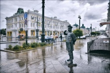 Сильный ливень и гроза: омичей предупредили об ухудшении погоды