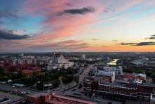 В Омске жаркая погода задержится до выходных