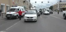В центре Омска произошло ДТП с участием пассажирского автобуса