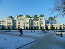 В Омске за несколько дней снега выпало больше декадной нормы