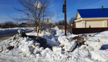 В Омске определили места вероятного подтопления во время весеннего таяния снега