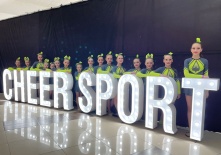 Команда «Брэйв» заняла первое место на всероссийских соревнованиях по чир спорту