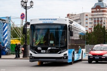 В Омске добавят четыре троллейбуса на маршрут № 4