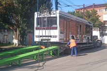 Пять из девяти новых троллейбусов «Адмирал» прибыли в Омск