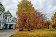 Омичей радует аномально теплая для октября погода