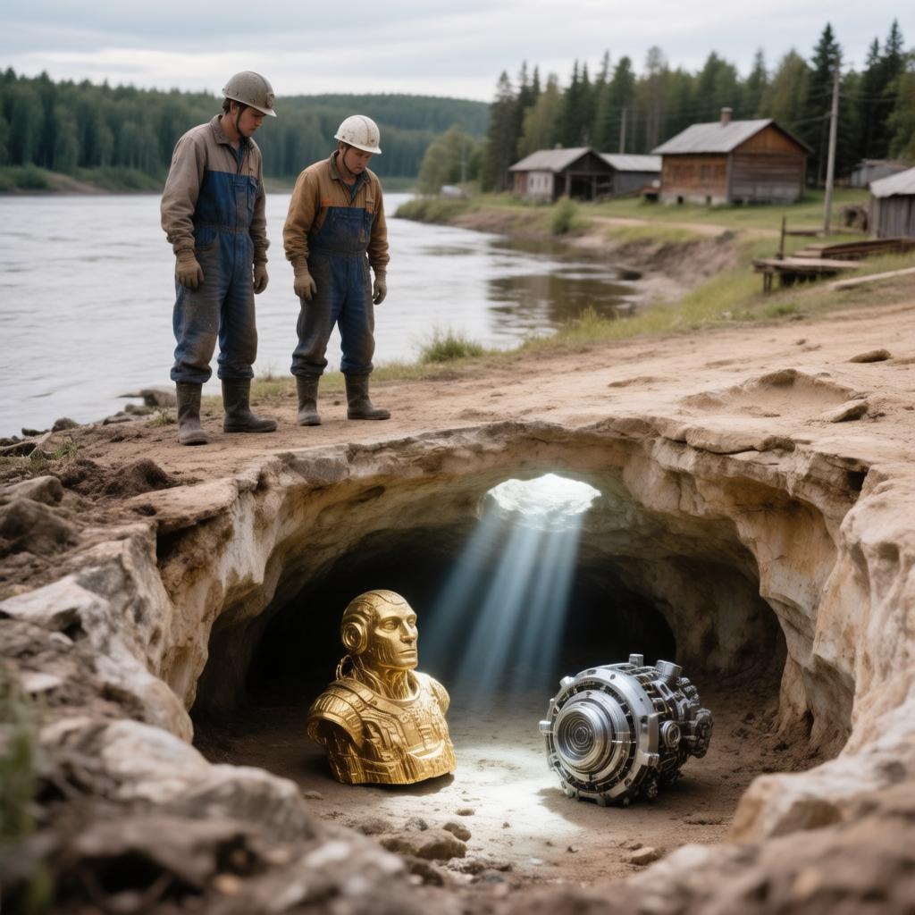 Загадочные находки геофизиков в районе реки Обь в 1966 году