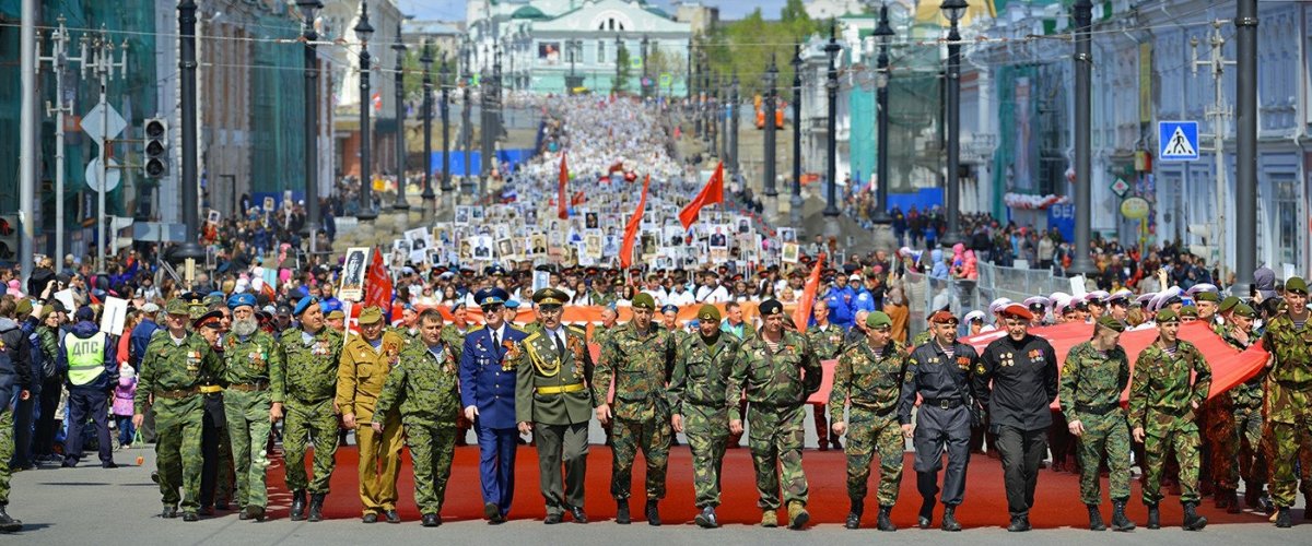В Омске определили маршрут шествия Бессмертного полка