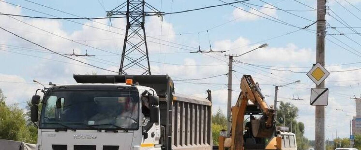В Омске идет ремонт тротуаров