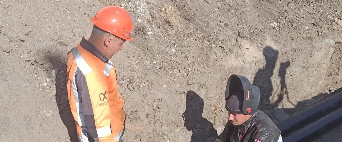 В Омске капитально ремонтируют 8 км теплотрасс в Кировском округе