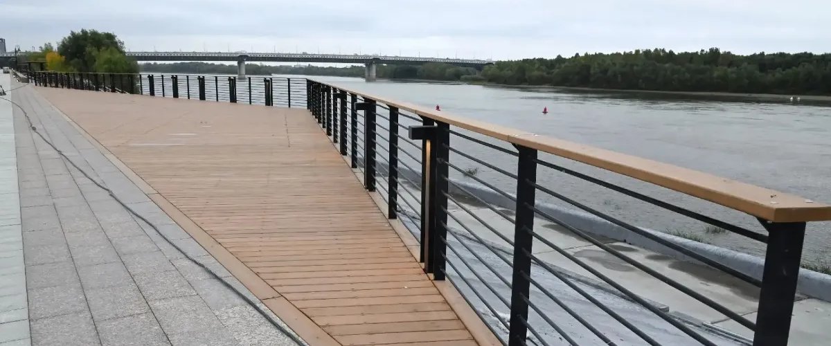 В Омске сегодня откроют набережную Тухачевского
