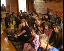 Передача "Лестницы" об Окунево 