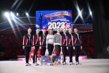 Омичи завоевали награды чемпионата России по художественной гимнастике