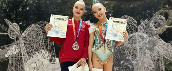 Омские гимнастки вновь поднялись на пьедестал всероссийских стартов