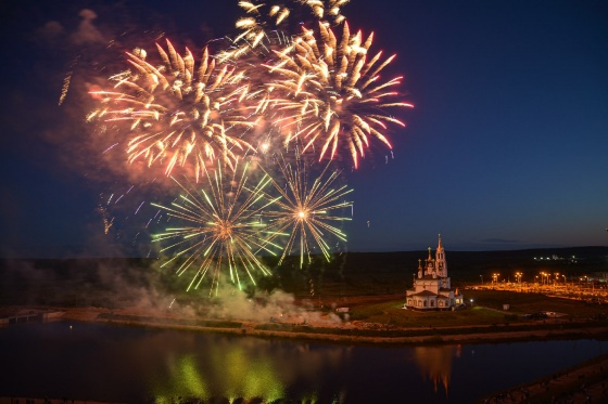 В Омске объявили место запуска салюта на День города