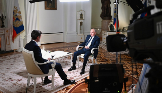 Такер Карлсон опубликовал интервью с Путиным