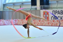 В Омске определились  победительницы Кубка Губернатора по художественной гимнастике