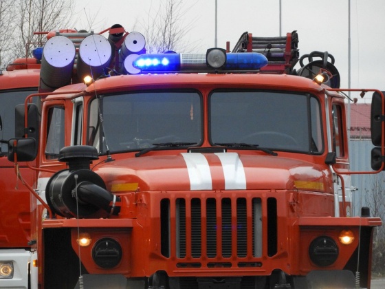 В Омске сгорели две машины