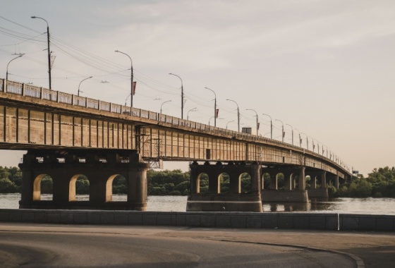 В Омске начнут капремонт Ленинградского моста