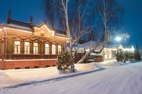 Сибирская резиденция Деда Мороза приглашает в гости