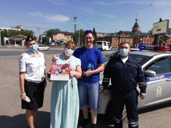 В Омске прошла семейная акция  «Ромашка безопасности» 
