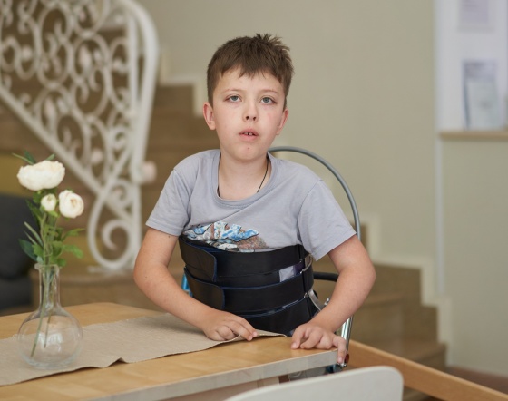 В Омске спасают ребенка с мышечной дистрофией