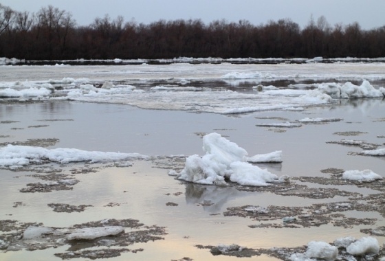 Омские спасатели будут сопровождать ледоход на Иртыше по северным районам