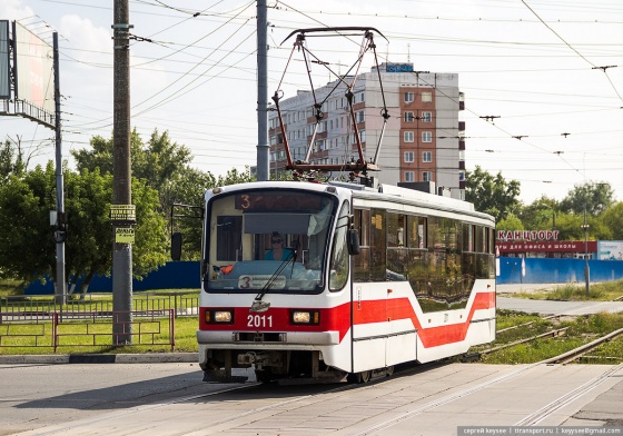 В Омск пришли новые трамваи