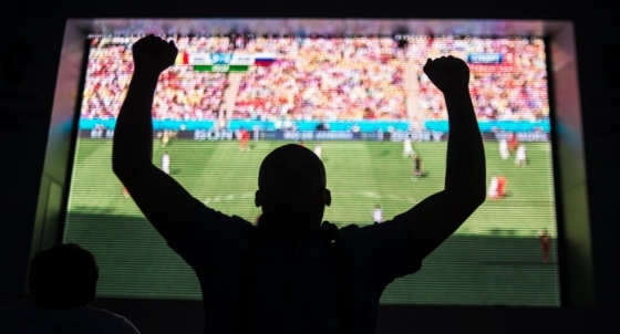 Матчи FIFA -2018 омичи увидят на огромном экране