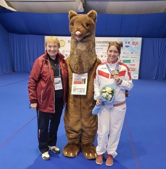 Виталина Бацарашкина стала призером чемпионата Европы по стрельбе