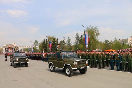 В Омске парад Победы пройдет без зрителей
